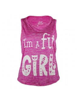Camiseta Tirantes Fit Girl...