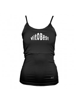 Camiseta con forro Kaira negra