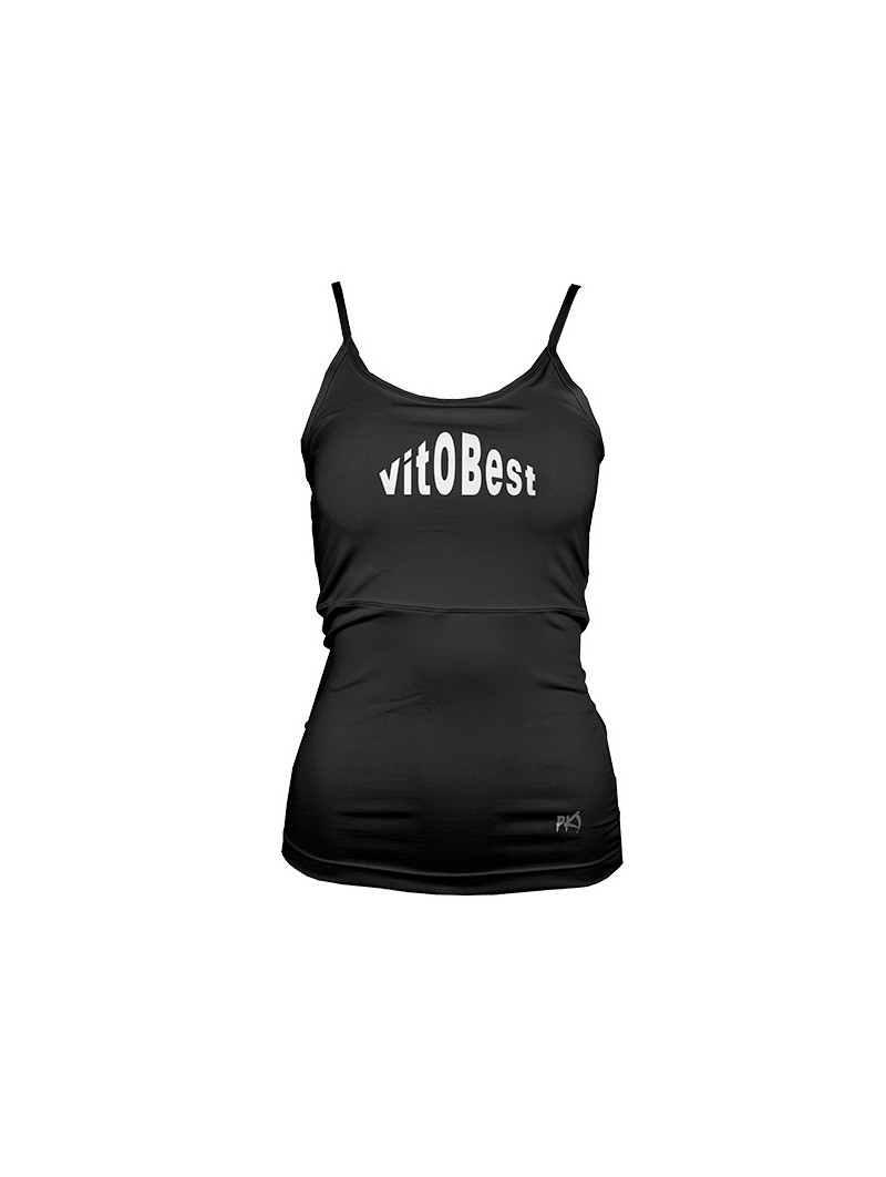 Camiseta con forro Kaira negra