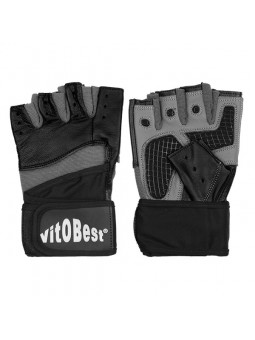 Guantes Muñequera Cuero