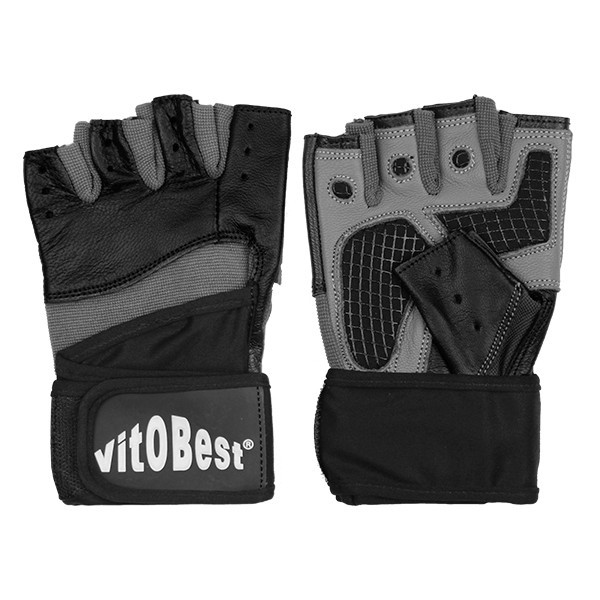 Guantes Muñequera Cuero