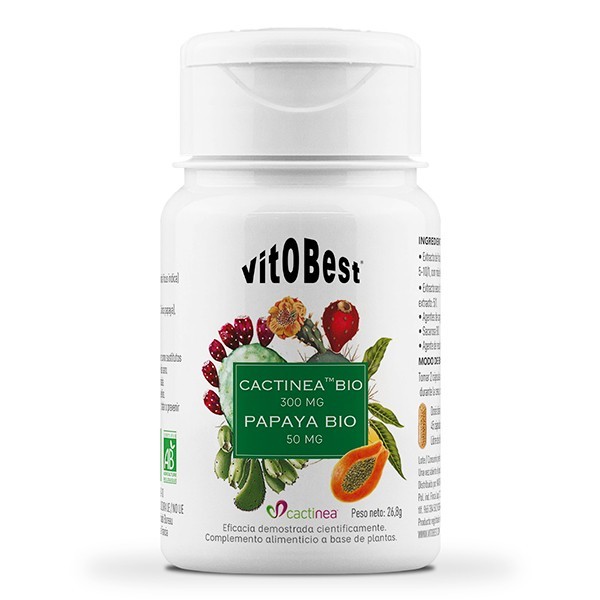 Cactinea™ BIO + Papaya BIO 45 cápsulas vegetales BIO