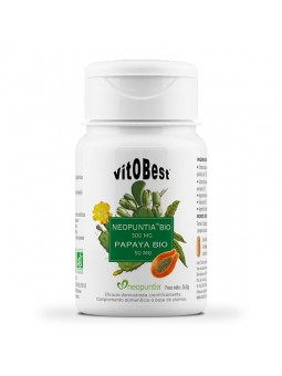 Neopuntia™ BIO + Papaya BIO 45 cápsulas vegetales BIO