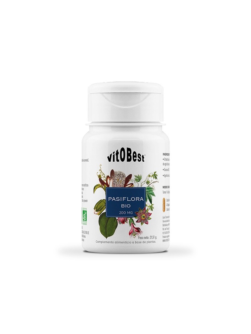 Pasiflora BIO 45 cápsulas vegetales BIO