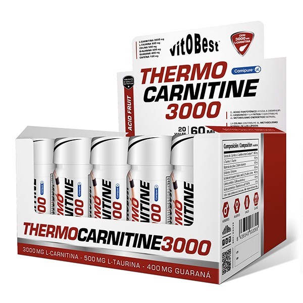 ThermoCarnitine 3000 20 Viales