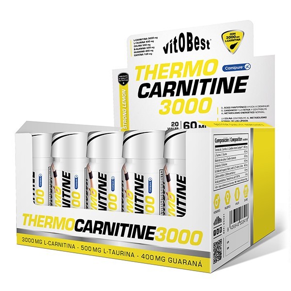 ThermoCarnitine 3000 20 Viales