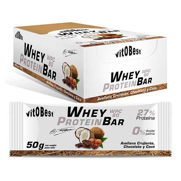 Whey Protein Bar by Torreblanca 20 Barritas