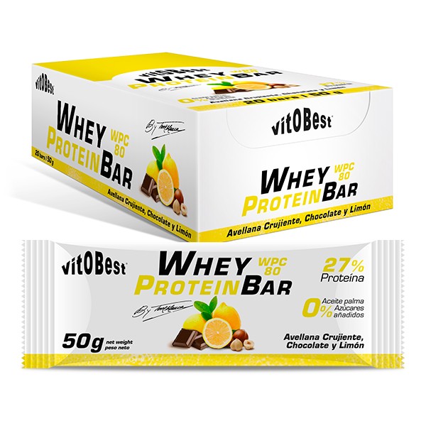 Whey Protein Bar by Torreblanca 20 Barritas