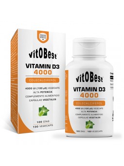 Vitamin D3 4000 100 VegeCaps