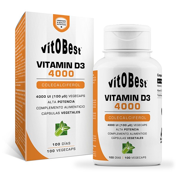 Vitamin D3 4000 100 VegeCaps