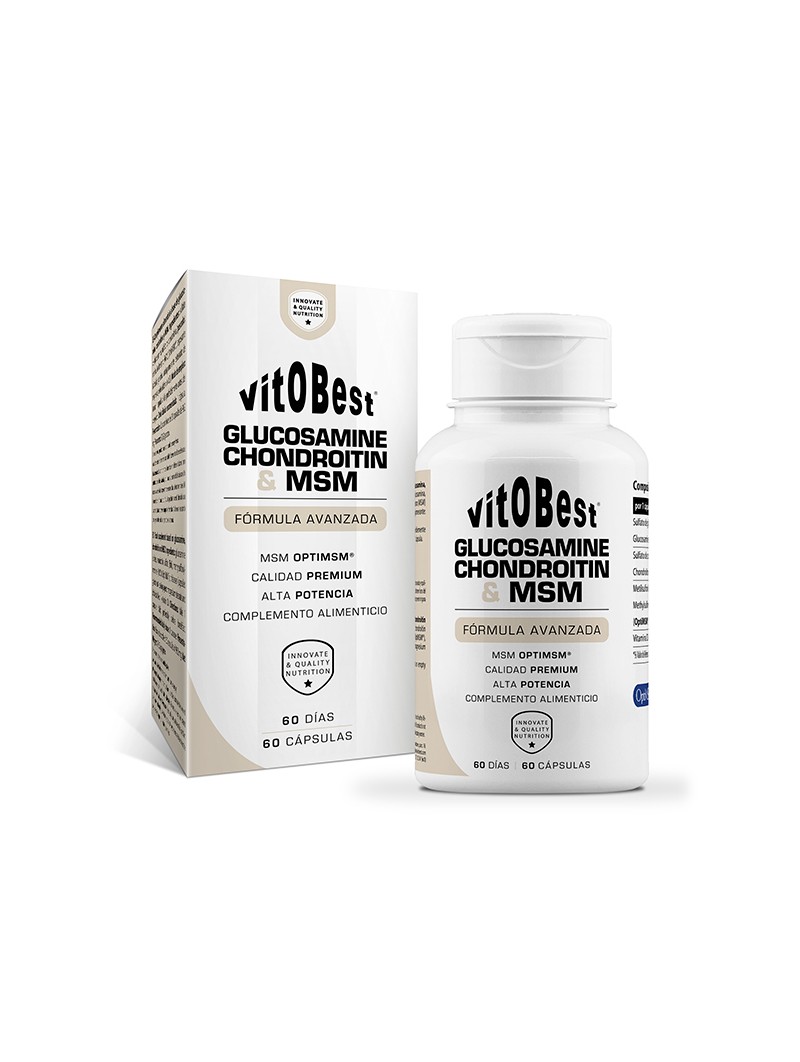 Glucosamine, Chondroitin & MSM 60 cápsulas