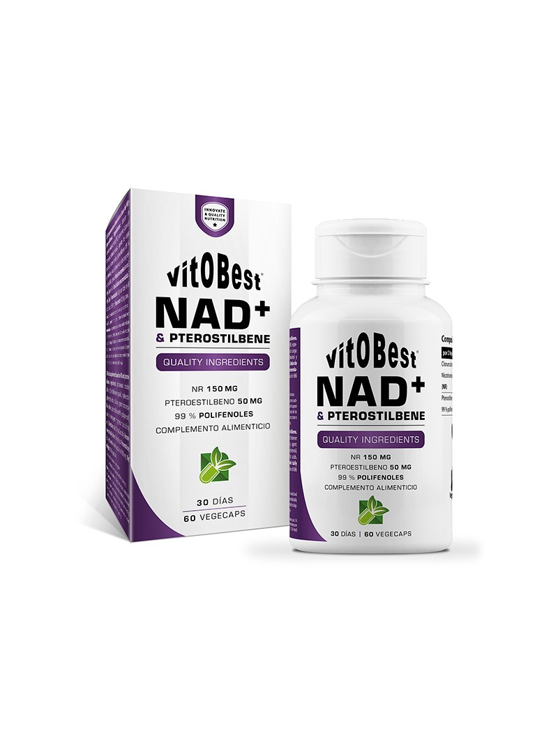 NAD+ & Pterostilbene 60 VegeCaps