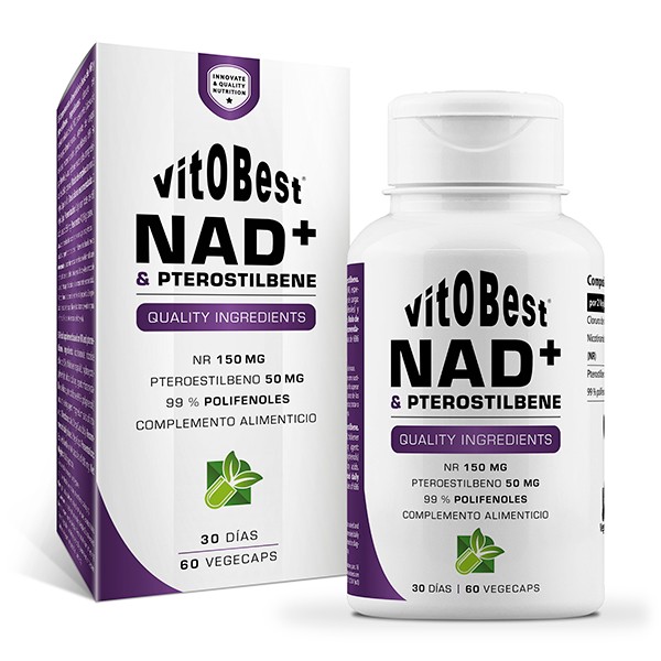 NAD+ & Pterostilbene 60 VegeCaps