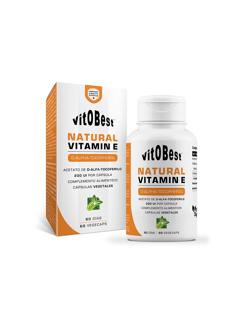 Natural Vitamin E 60 VegeCaps