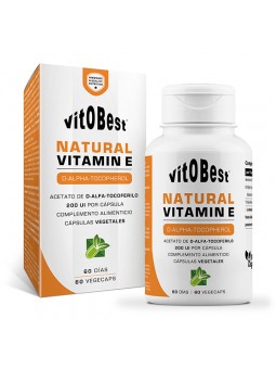 Natural Vitamin E 60 VegeCaps