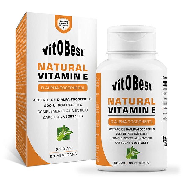 Natural Vitamin E 60 VegeCaps