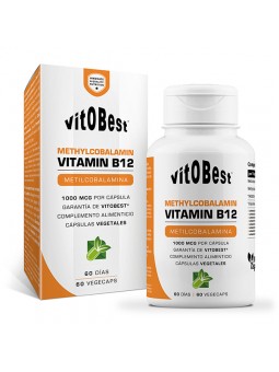 Methylcobalamin Vitamin B12 60 VegeCaps
