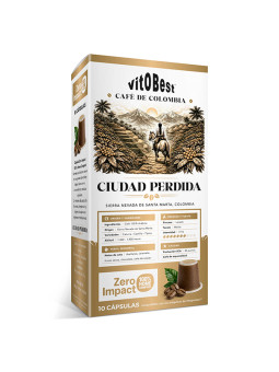 Café de Colombia Ciudad Perdida Cápsulas 10 cápsulas