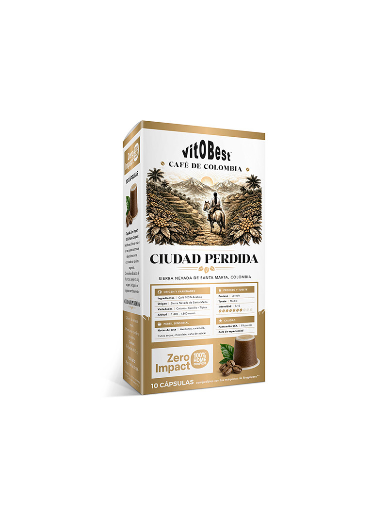 Café de Colombia Ciudad Perdida Cápsulas 10 cápsulas