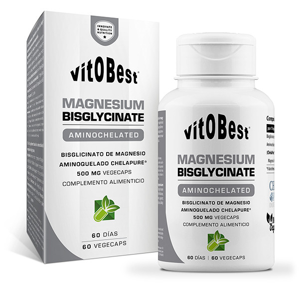 Magnesium Bisglycinate Aminochelated 60 VegeCaps