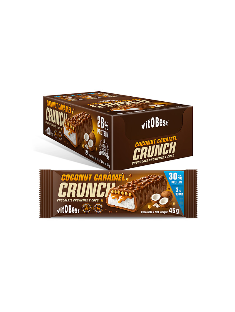 Coconut Caramel Crunch 24 barritas