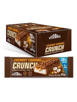 Coconut Caramel Crunch 24 barritas
