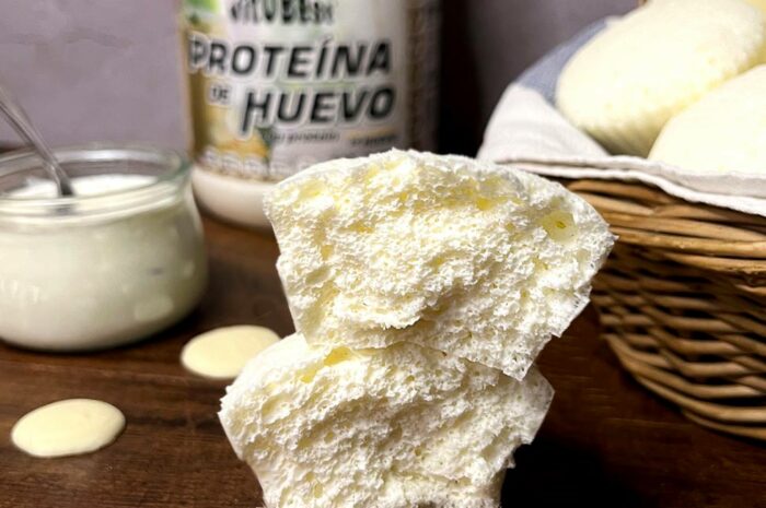 Receta Protein Muffins de Chocolate blanco sin Harinas Vitobest®.
