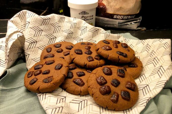 Receta American triple Choco cookies Vitobest®.