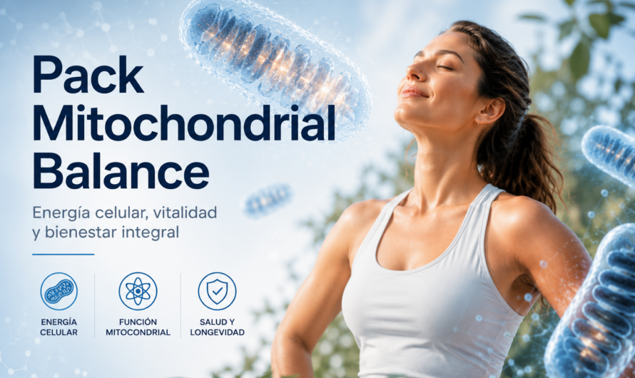 Pack Mitochondrial Balance: la estrategia definitiva para optimizar la energía celular