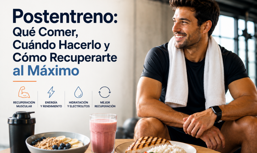 PostEntreno: Qué Comer, Cuándo Hacerlo y Cómo Recuperarte al Máximo