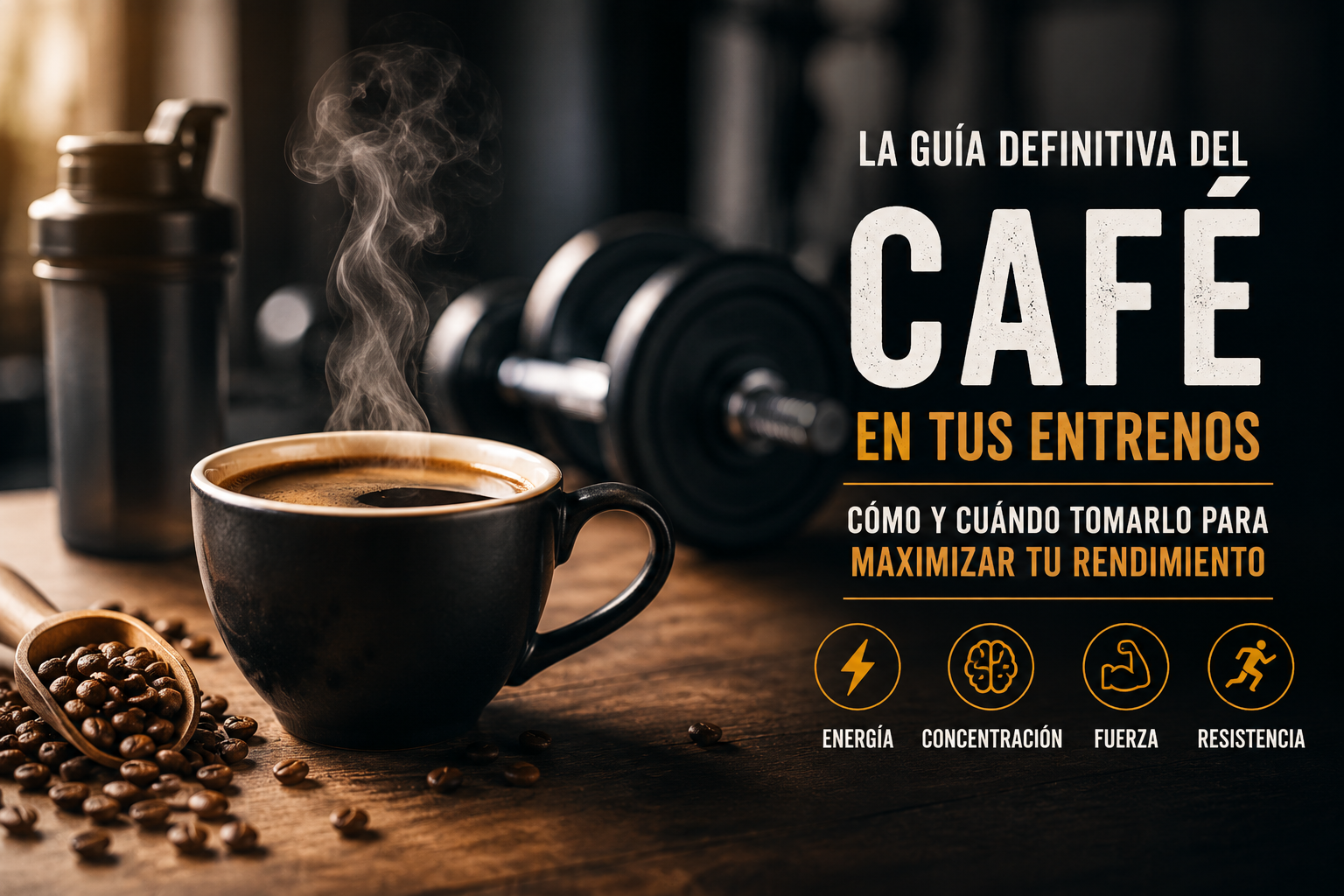 La Guía Definitiva del Café en tus entrenos: Cómo y cuándo tomarlo para maximizar tu rendimiento