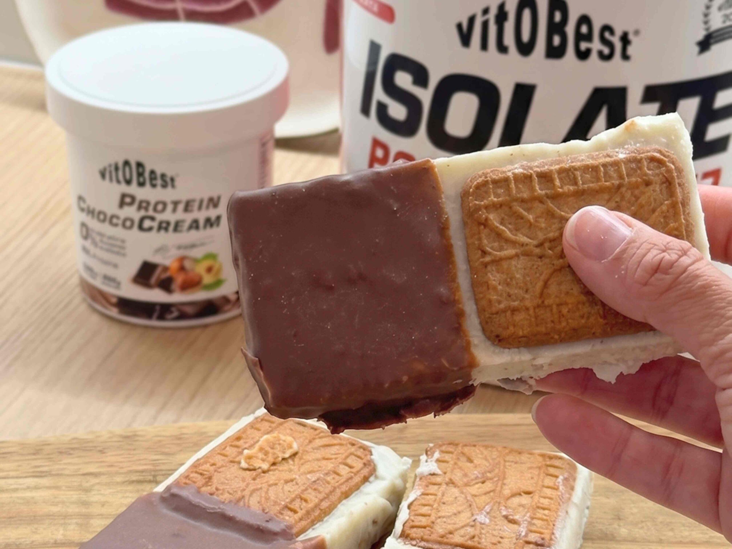 Sándwich helado proteico: el snack más refrescante del verano
