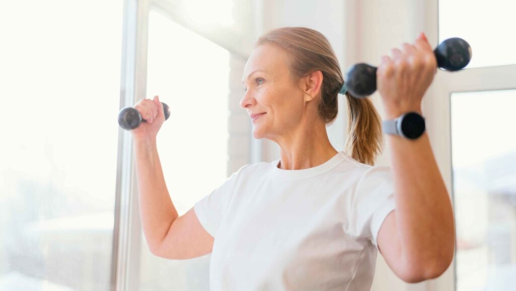 Entrenamiento de fuerza durante la menopausia