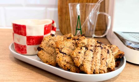 Galletas Chunky de Avena y Almendra con chocolate negro
