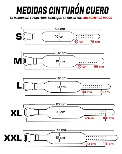 Leather Belt Measurements